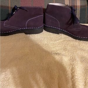 Primigi Sz 5M Purple Suede Booties EUC😊😊